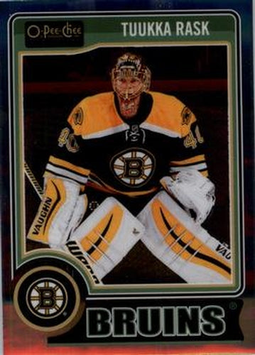 #13 Tuukka Rask - Boston Bruins - 2014-15 O-Pee-Chee Platinum Hockey