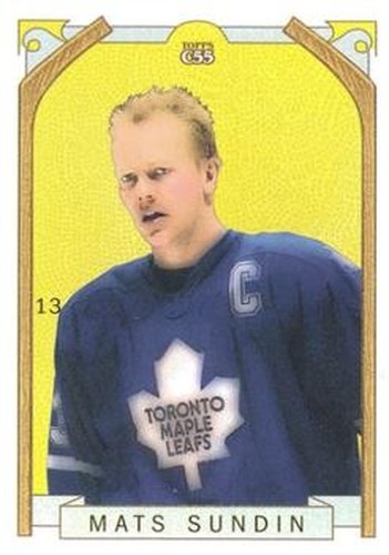 #13 Mats Sundin - Toronto Maple Leafs - 2003-04 Topps C55 Hockey