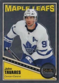 #R-13 John Tavares - Toronto Maple Leafs - 2019-20 O-Pee-Chee Platinum - Retro Hockey