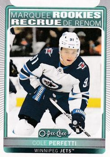 #613 Cole Perfetti - Winnipeg Jets - 2021-22 O-Pee-Chee Hockey