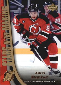 #SM13 Zach Parise - New Jersey Devils - 2005-06 Upper Deck - Stars in the Making Hockey