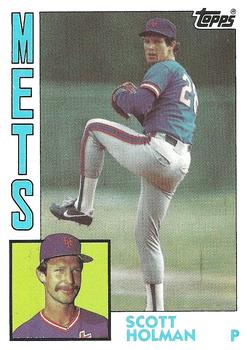 #13 Scott Holman - New York Mets - 1984 Topps Baseball