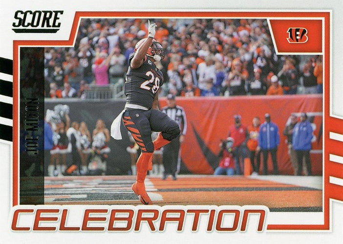 #C-JM Joe Mixon - Cincinnati Bengals - 2022 Score - Celebration Football