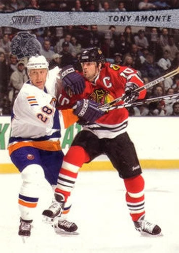 #13 Tony Amonte - Chicago Blackhawks - 2001-02 Stadium Club Hockey