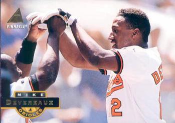 #13 Mike Devereaux - Baltimore Orioles - 1994 Pinnacle Baseball