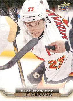 #C13 Sean Monahan - Calgary Flames - 2015-16 Upper Deck - UD Canvas Hockey