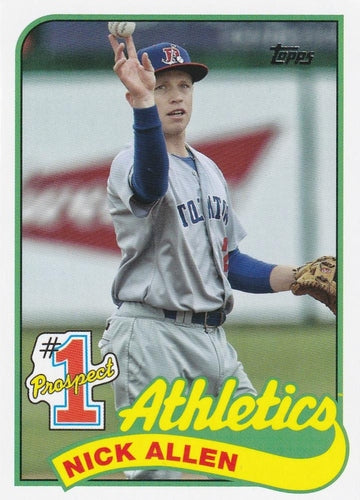 #P-13 Nick Allen - Oakland Athletics - 2020 Topps Update - Prospects Baseball