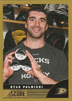 #13 Kyle Palmieri - Anaheim Ducks - 2013-14 Score - Gold Hockey