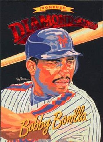 #DK-13 Bobby Bonilla - New York Mets - 1994 Donruss - Diamond Kings Baseball