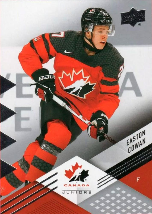#13 Easton Cowan - Canada - 2024 Upper Deck Team Canada Juniors Hockey