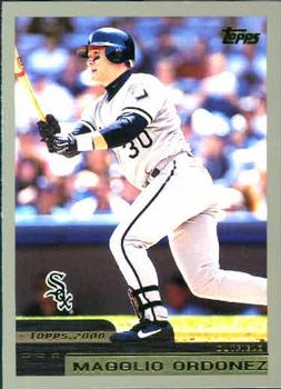 #13 Magglio Ordonez - Chicago White Sox - 2000 Topps Baseball