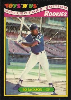 #13 Bo Jackson - Kansas City Royals - 1987 Topps Toys "R" Us Rookies Baseball