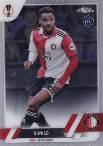 #13 Danilo - Feyenoord - 2022-23 Topps Chrome UEFA Club Competitions Soccer
