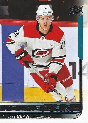 #513 Jake Bean - Carolina Hurricanes - 2018-19 Upper Deck Hockey