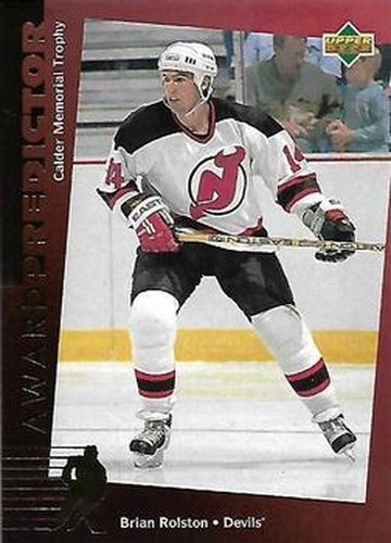 #C13 Brian Rolston - New Jersey Devils - 1994-95 Upper Deck - Predictors Canadian Gold Exchange Hockey