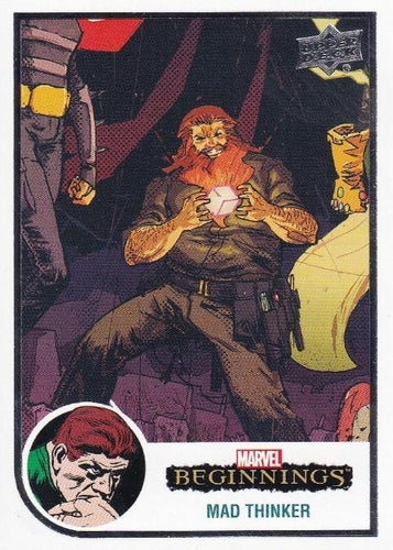 #13 Mad Thinker - 2022 Upper Deck Marvel Beginnings