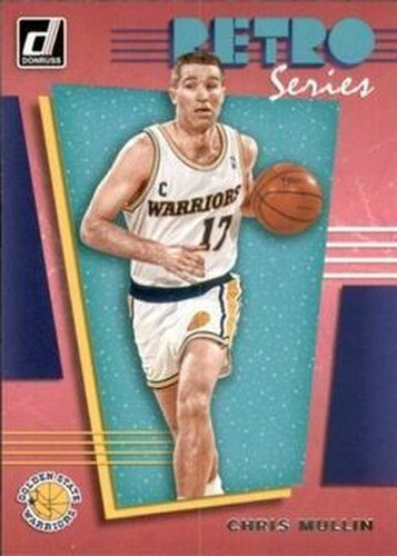 #13 Chris Mullin - Golden State Warriors - 2019-20 Donruss - Retro Series Basketball