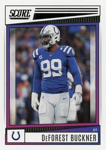 #13 DeForest Buckner - Indianapolis Colts - 2022 Score Football