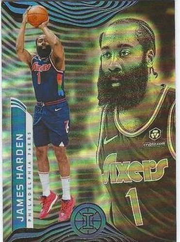 #13 James Harden - Philadelphia 76ers - 2021-22 Panini Illusions Basketball