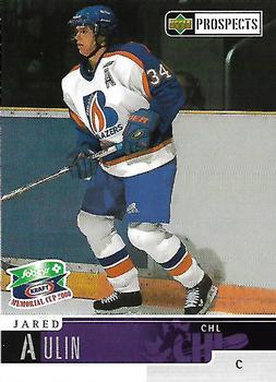 #13 Jared Aulin - Kamloops Blazers - 1999-00 Upper Deck Sobeys Kraft Memorial Cup Hockey