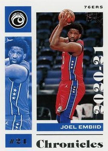 #13 Joel Embiid - Philadelphia 76ers - 2020-21 Panini Chronicles Basketball