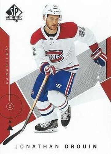 #13 Jonathan Drouin - Montreal Canadiens - 2018-19 SP Authentic Hockey