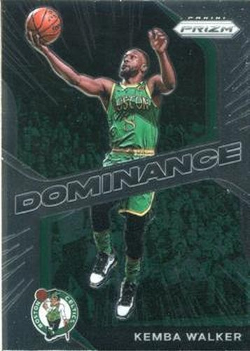 #13 Kemba Walker - Boston Celtics - 2020-21 Panini Prizm - Dominance Basketball
