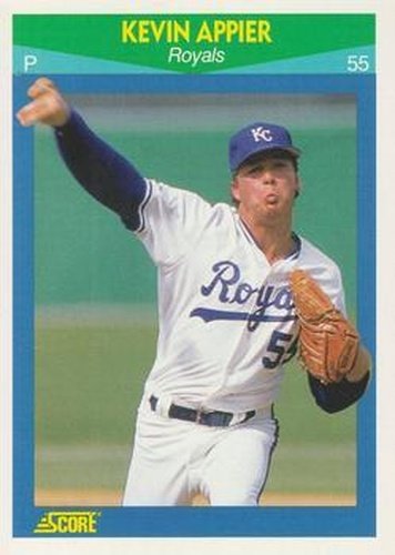 #13 Kevin Appier - Kansas City Royals - 1990 Score Rising Stars Baseball