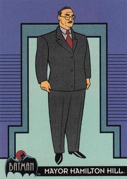 #13 Mayor Hamilton Hill - 1993 Topps Batman The Animated Series