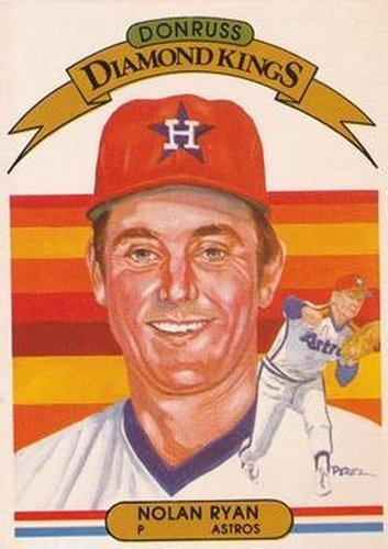 #13 Nolan Ryan - Houston Astros - 1982 Donruss Baseball