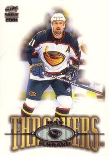 #13 Ray Ferraro - Atlanta Thrashers - 2000-01 Pacific Paramount Hockey