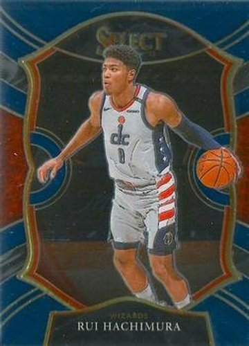 #13 Rui Hachimura - Washington Wizards - 2020-21 Panini Select - Blue Basketball