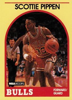 #13 Scottie Pippen - Chicago Bulls - 1989-90 Hoops Superstars Basketball
