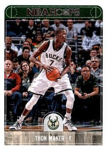 #13 Thon Maker - Milwaukee Bucks - 2017-18 Hoops Basketball