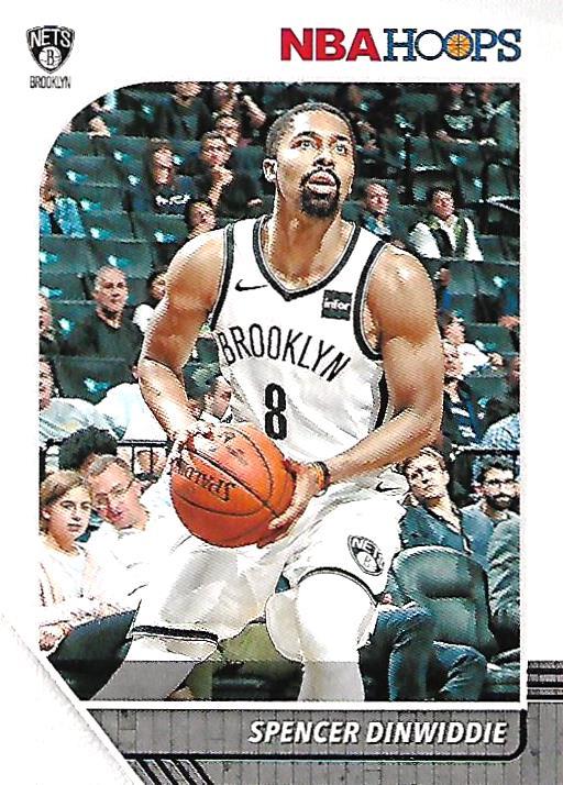 #13 Spencer Dinwiddie - Brooklyn Nets - 2019-20 Hoops Basketball