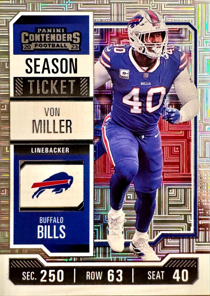 #13 Von Miller - Buffalo Bills - 2023 Panini Contenders Football