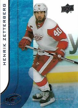 #13 - Henrik Zetterberg - Detroit Red Wings - 2015-16 Upper Deck Ice Hockey