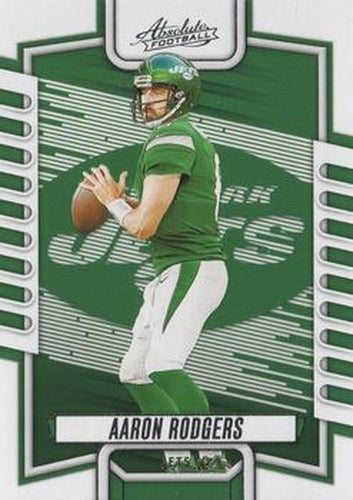 #13 Aaron Rodgers - New York Jets - 2023 Panini Absolute Football