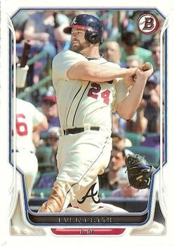 #13 Evan Gattis - Atlanta Braves - 2014 Bowman Baseball