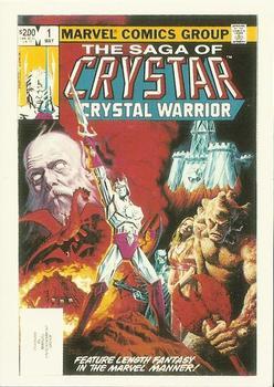 #13 The Saga of Crystar - Crystal Warrior - 1991 Comic Images Marvel Comics First Covers II