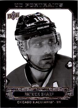 #P-13 Patrick Sharp - Chicago Blackhawks - 2014-15 Upper Deck - UD Portraits Hockey