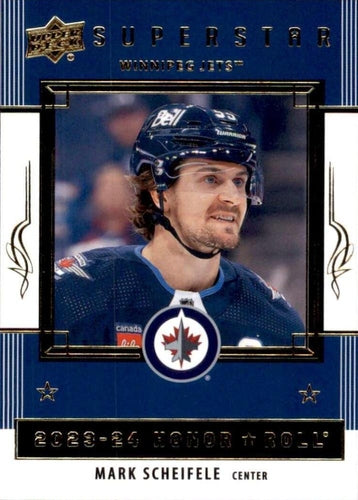 #HR-13 Mark Scheifele - Winnipeg Jets - 2023-24 Upper Deck - Honor Roll Hockey