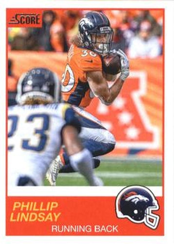 #13 Phillip Lindsay - Denver Broncos - 2019 Score Football