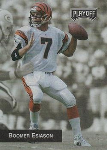 #13 Boomer Esiason - New York Jets - 1993 Playoff Football
