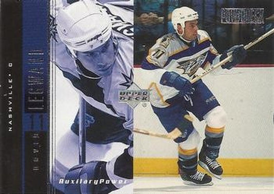 #AUX13 David Legwand - Nashville Predators - 1999-00 Upper Deck PowerDeck - Auxiliary Hockey