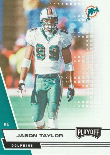 #13 Jason Taylor - Miami Dolphins - 2020 Panini Playoff Football