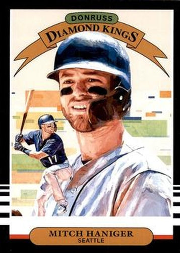#13 Mitch Haniger - Seattle Mariners - 2019 Donruss Baseball