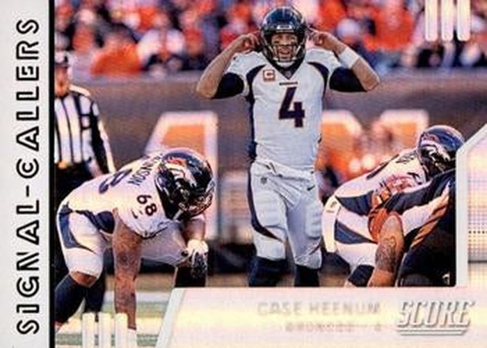 #SC-13 Case Keenum - Denver Broncos - 2019 Score - Signal-Callers Football