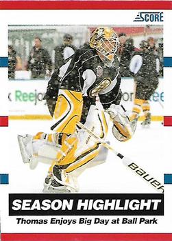 #13 Tim Thomas - Boston Bruins - 2010-11 Score Hockey