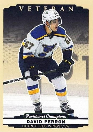 #13 David Perron - Detroit Red Wings - 2022-23 Parkhurst Champions Hockey